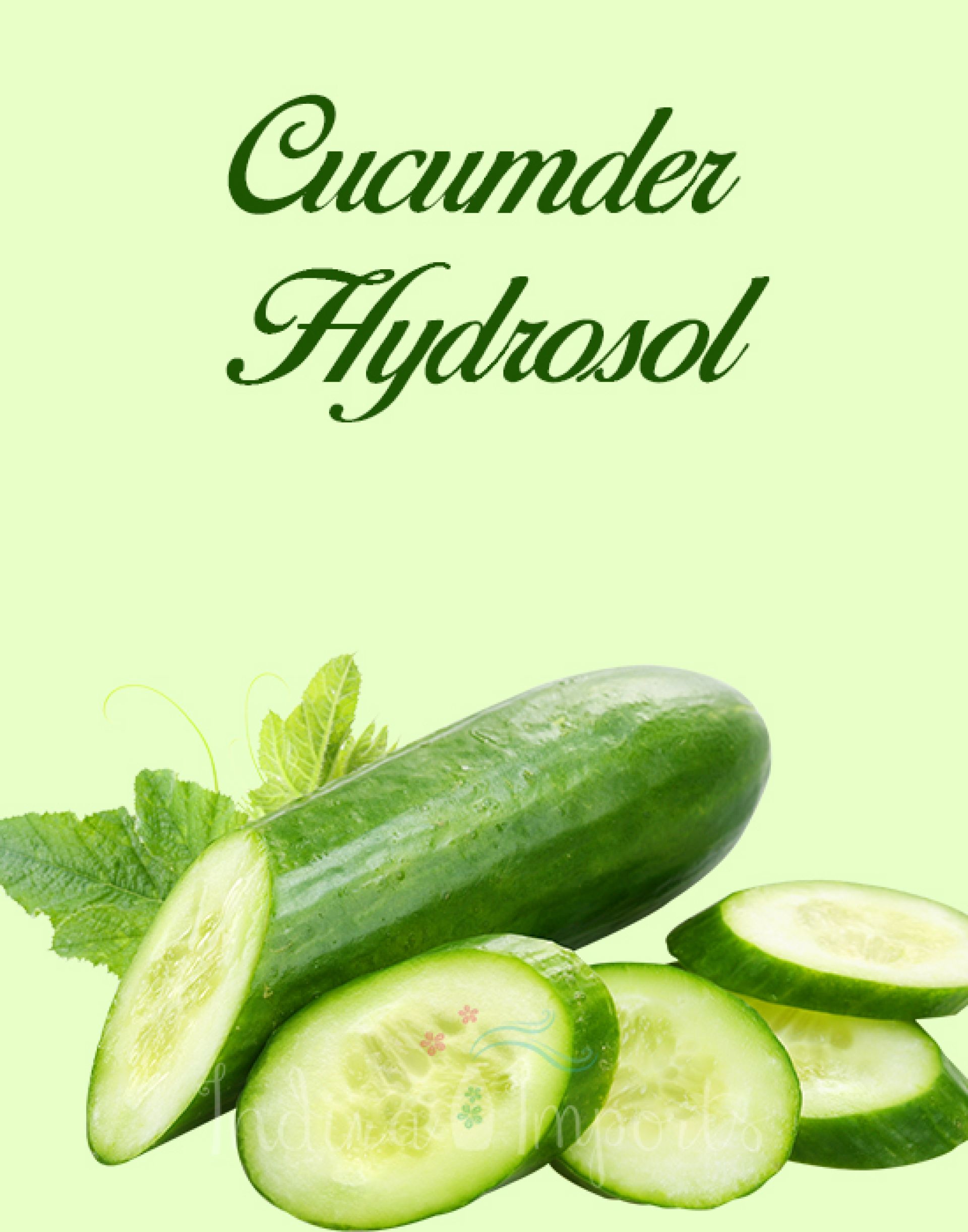 Cucumder Hydrosol