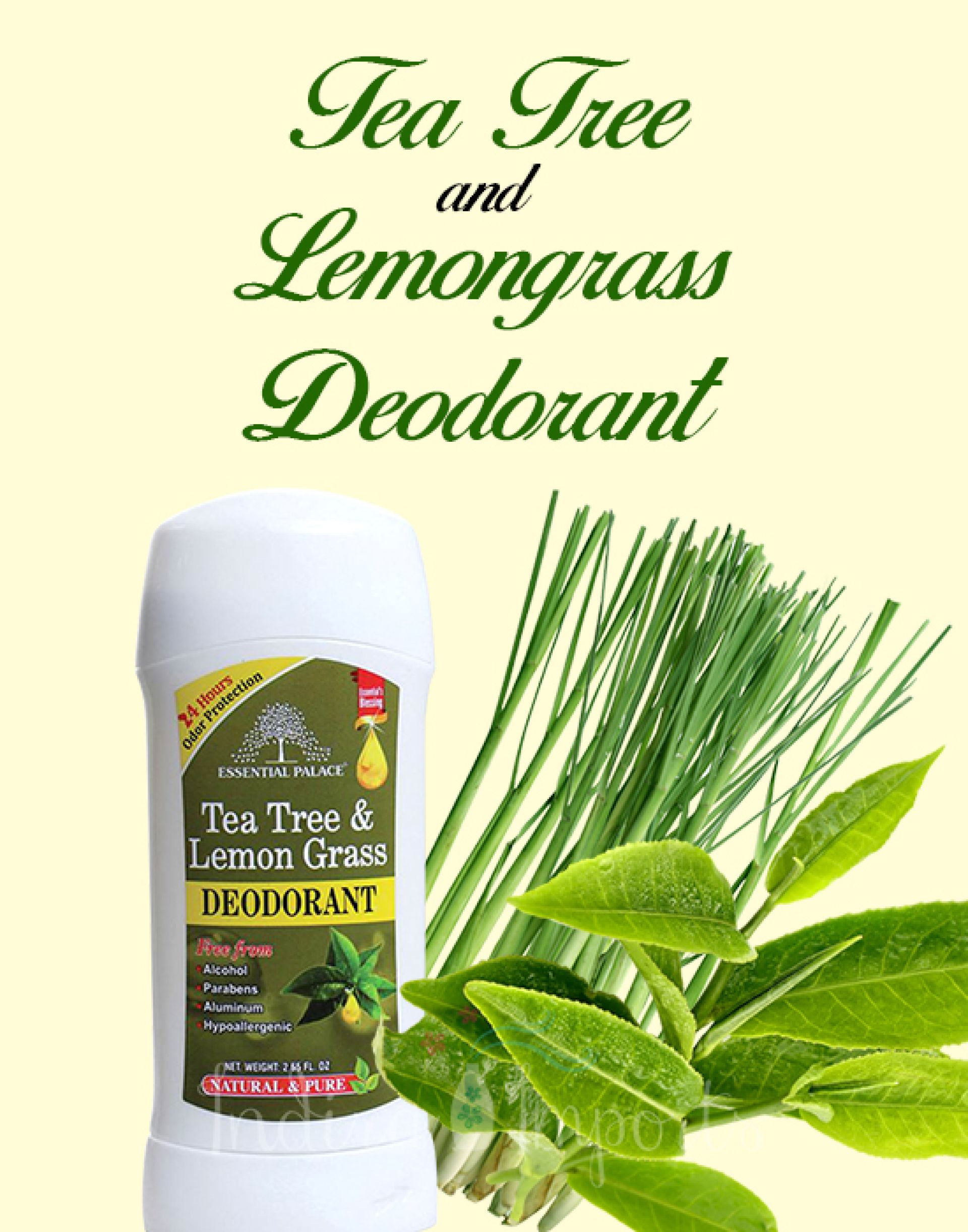 Tea Tree and Lemongrass  Deodorant